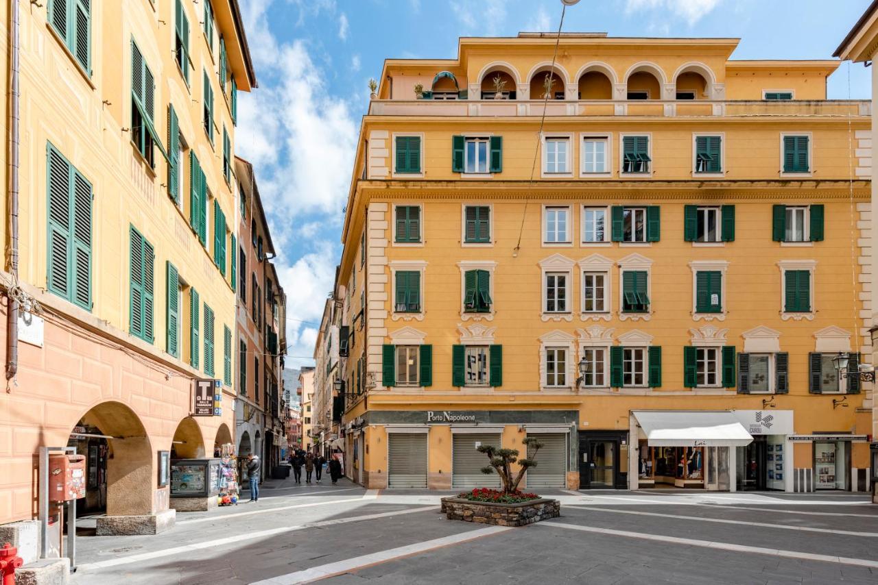 Cavour 9 Apartment 2B 2B 100Mq With Private Garage, In Center Of Rapallo, Wifi, Air Conditioned Bagian luar foto