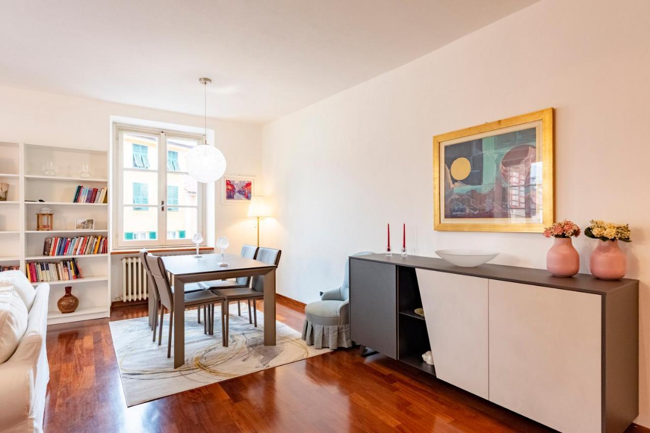 Cavour 9 Apartment 2B 2B 100Mq With Private Garage, In Center Of Rapallo, Wifi, Air Conditioned Bagian luar foto